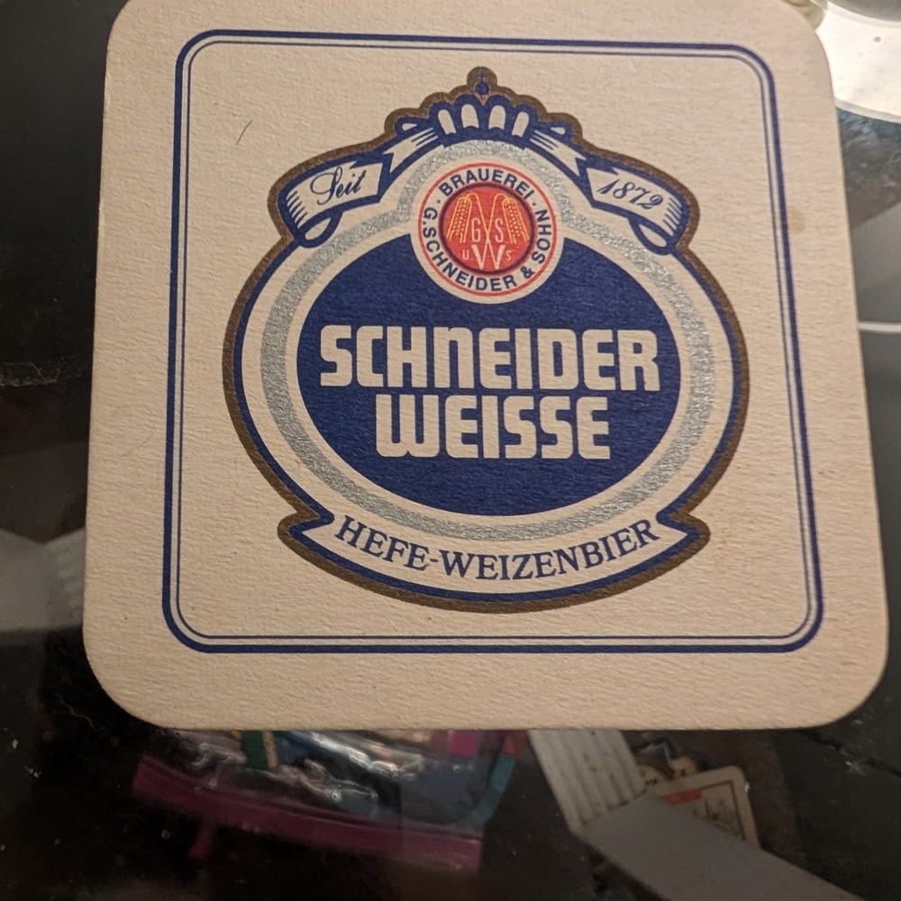Schneider Weisse Hefe-Weizenbier Coaster